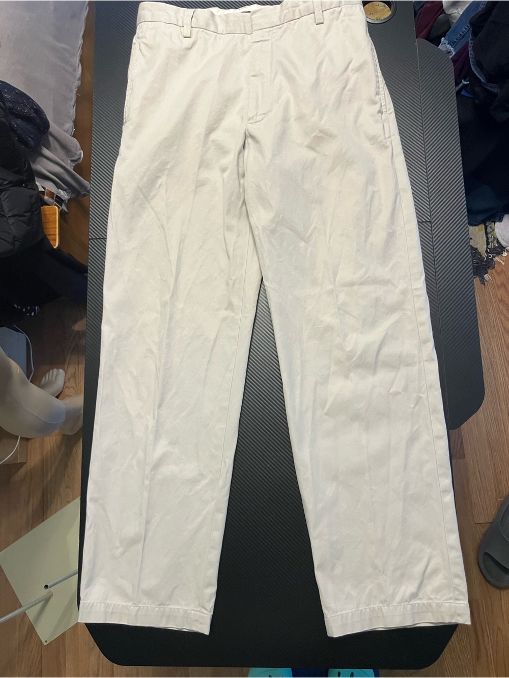 Banana Republic Men's Off-White Chino Pants